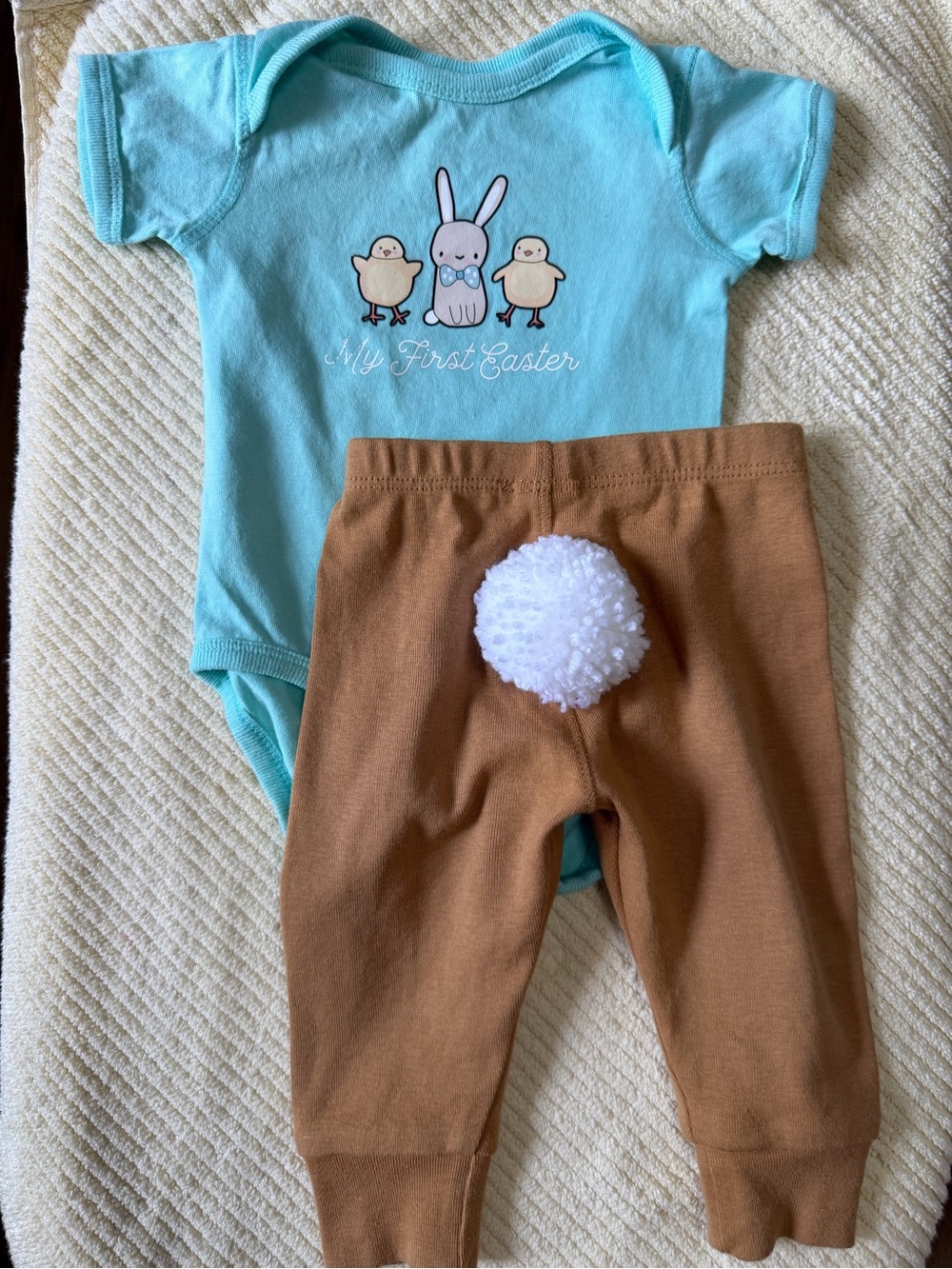 Cuddle Sleep Dream My First Easter Bunny Outfit 6M
